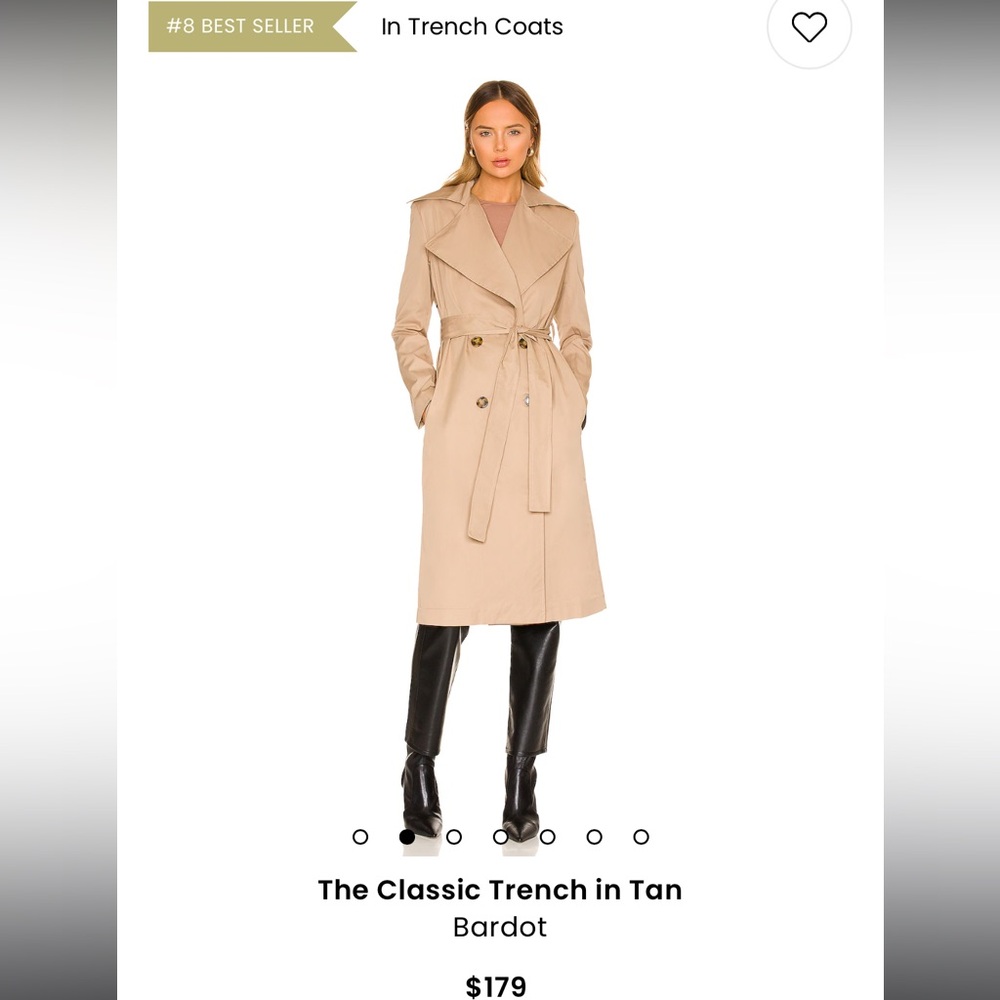 The classic trench Bardot